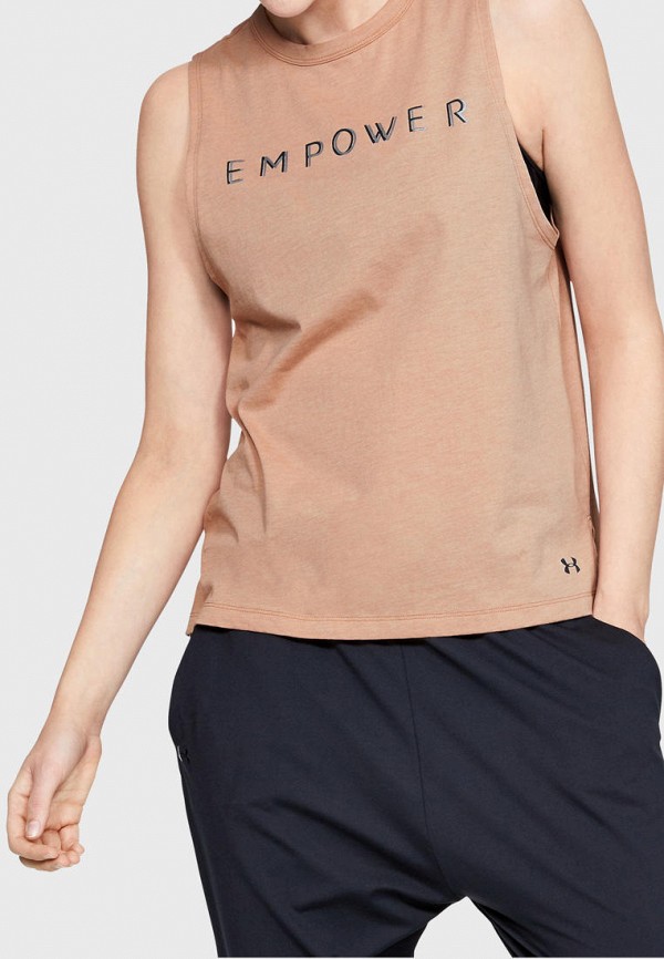 

Майка спортивная Under Armour, Бежевый, Under Armour MP002XW0I086