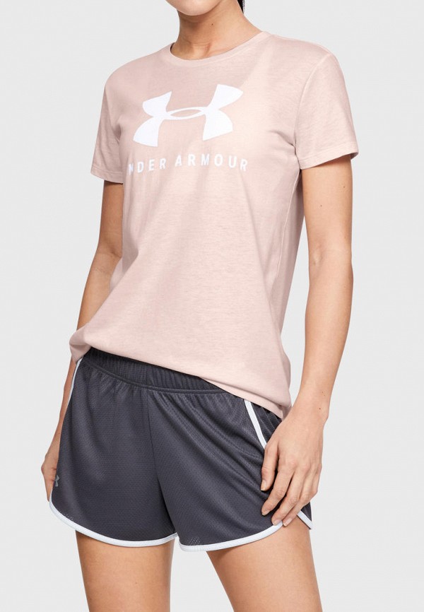 

Футболка спортивная Under Armour, Розовый, GRAPHIC SPORTSTYLE CLASSIC CREW