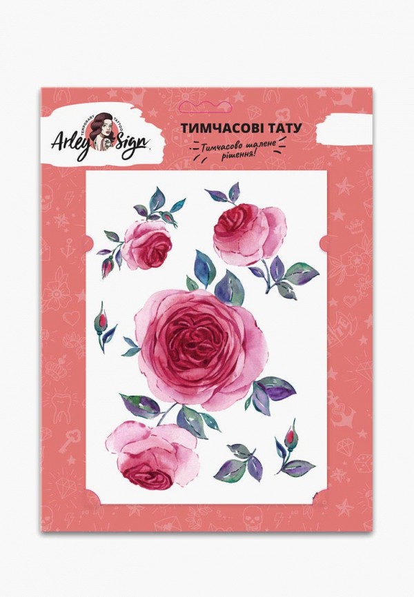 

Временная татуировка Arley Sign, Розовый, Arley Sign MP002XW0I0FJ