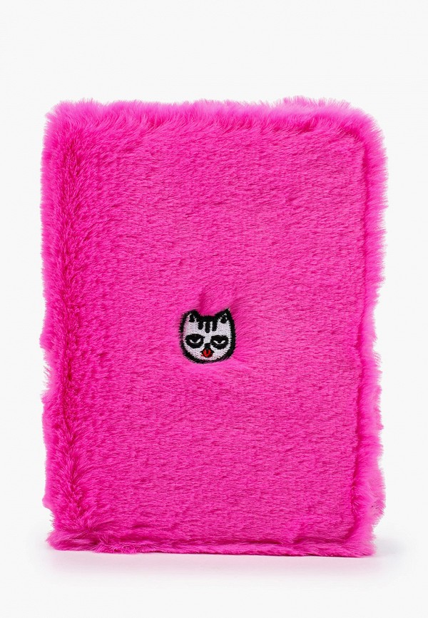 

Обложка для паспорта Zakka, Розовый, Fluffy kitty