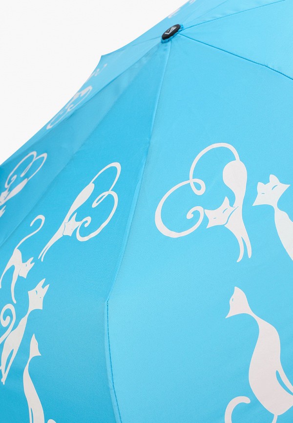 Зонт складной Flioraj цвет голубой  Фото 3
