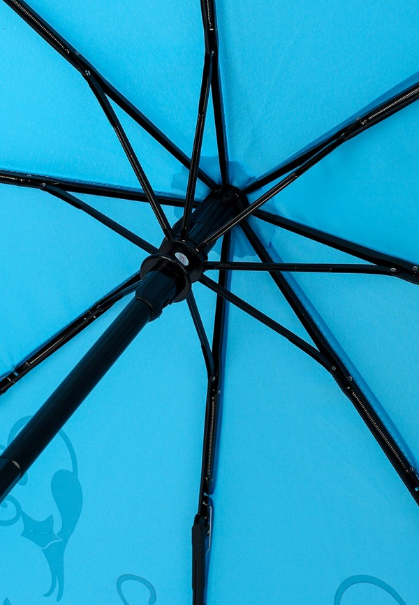 Зонт складной Flioraj цвет голубой  Фото 4