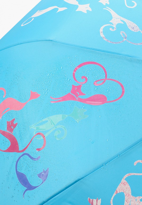 Зонт складной Flioraj цвет голубой  Фото 5