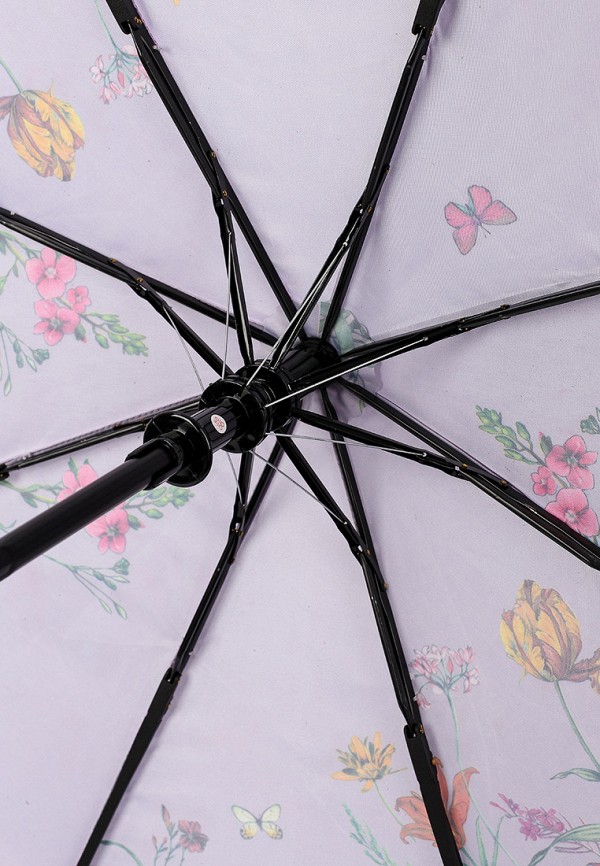 Зонт складной Flioraj цвет фиолетовый  Фото 4