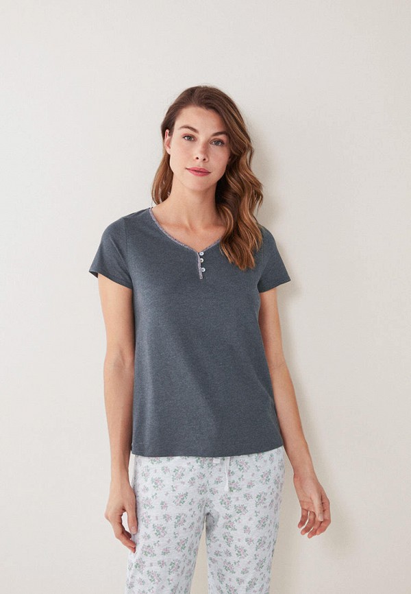 

Футболка домашняя women'secret, Серый, women'secret MP002XW0I3TY