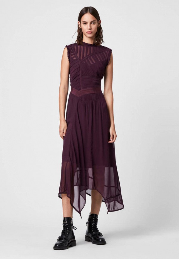

Платье AllSaints, Фиолетовый, AllSaints MP002XW0I43L