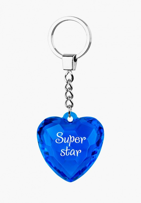 

Брелок Be Happy, Синий, Super star