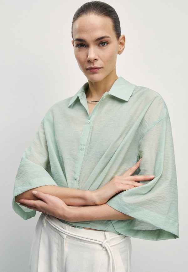

Блуза Zarina, Зеленый, Exclusive online