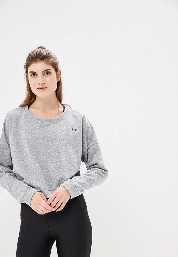 

Свитшот Under Armour, Серый, FAVORITE TERRY CROP CREW