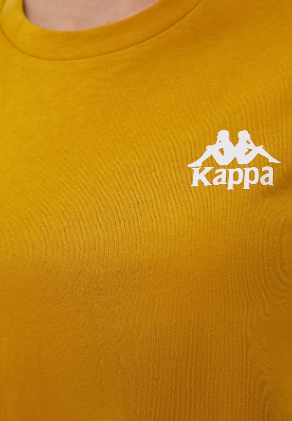 Футболка Kappa коричневый, размер 48, фото 3