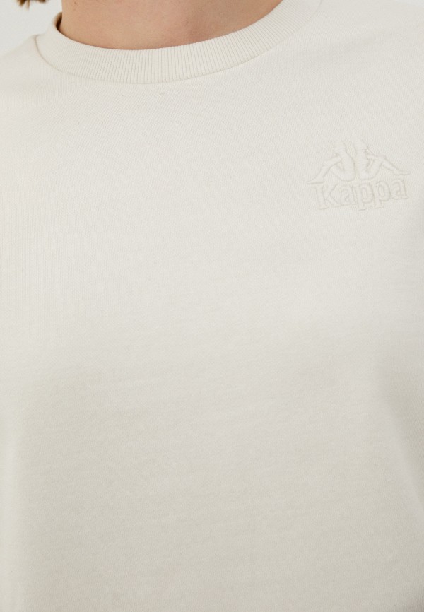 Свитшот Kappa бежевый, размер 46, фото 5