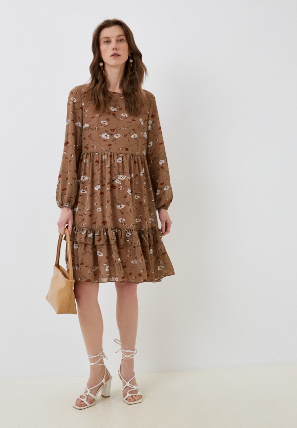 Платье AM One бежевый, размер 50, фото 2