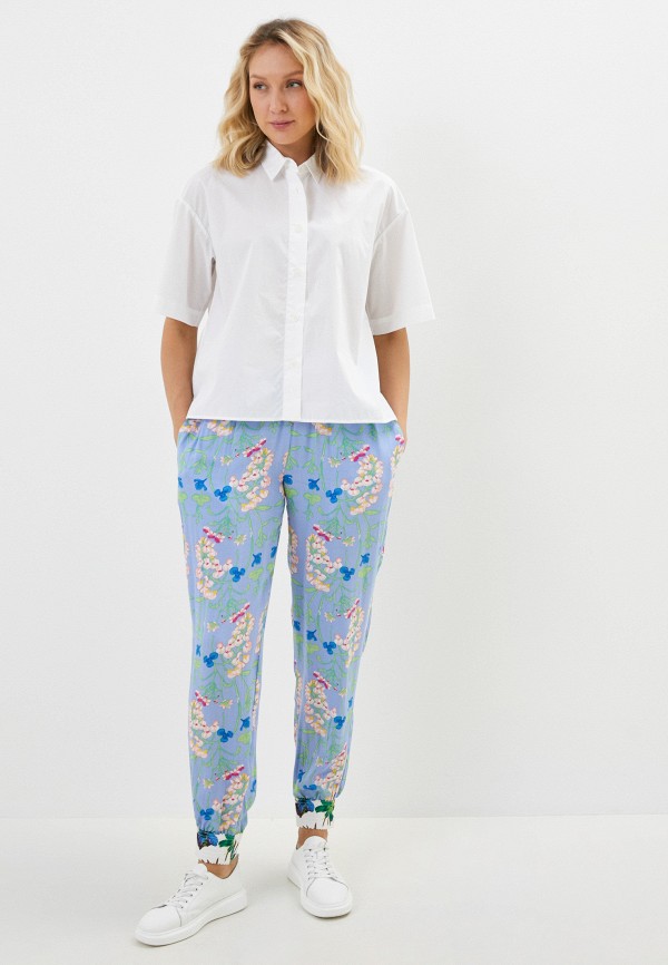 Брюки MadaM T голубой, размер 48, фото 2