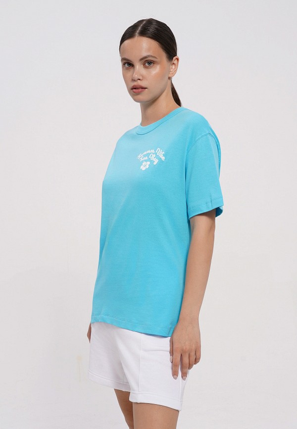 Футболка Твое голубой, размер 42, фото 4