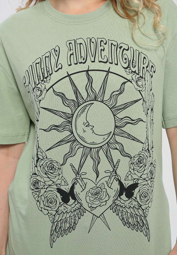 Футболка Твое зеленый, размер 46, фото 5