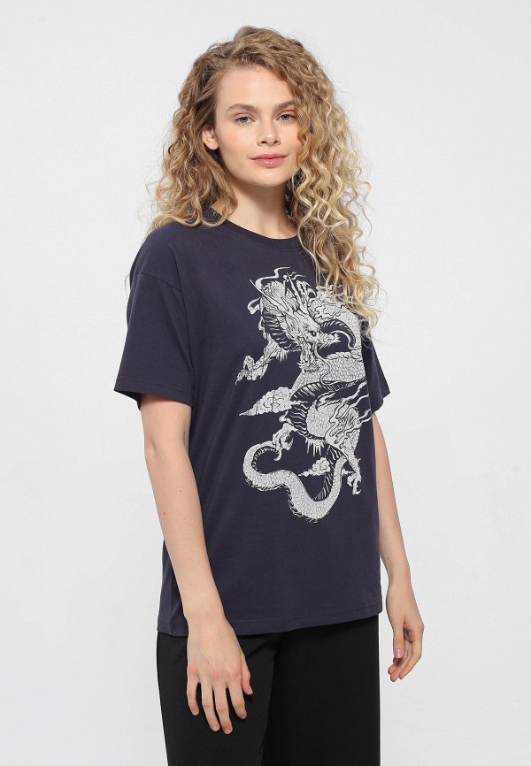 Футболка Твое синий, размер 42, фото 4