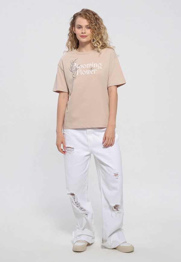 Футболка Твое бежевый, размер 44, фото 2