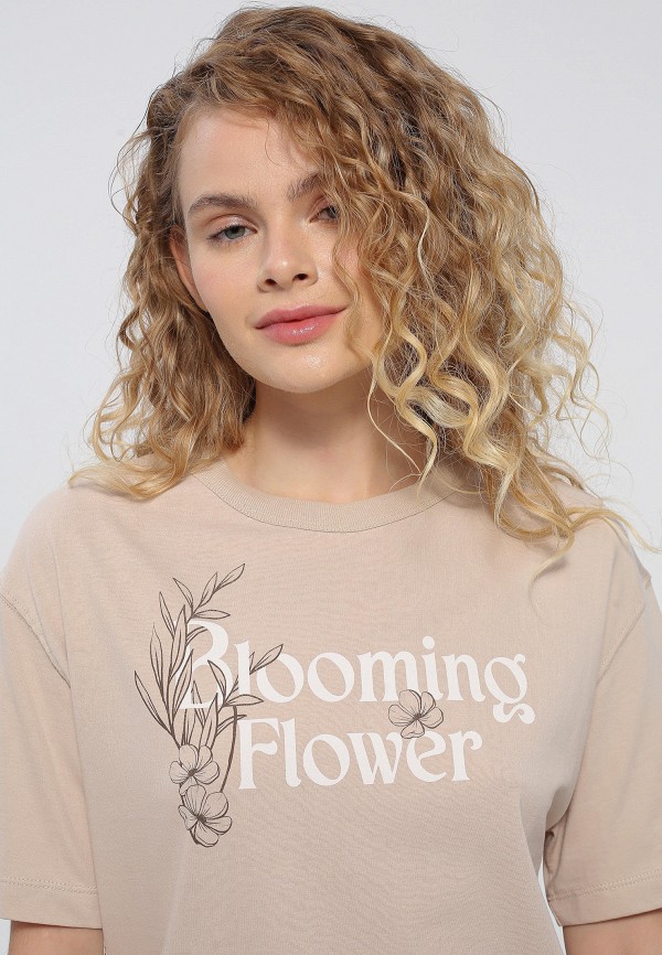 Футболка Твое бежевый, размер 44, фото 5