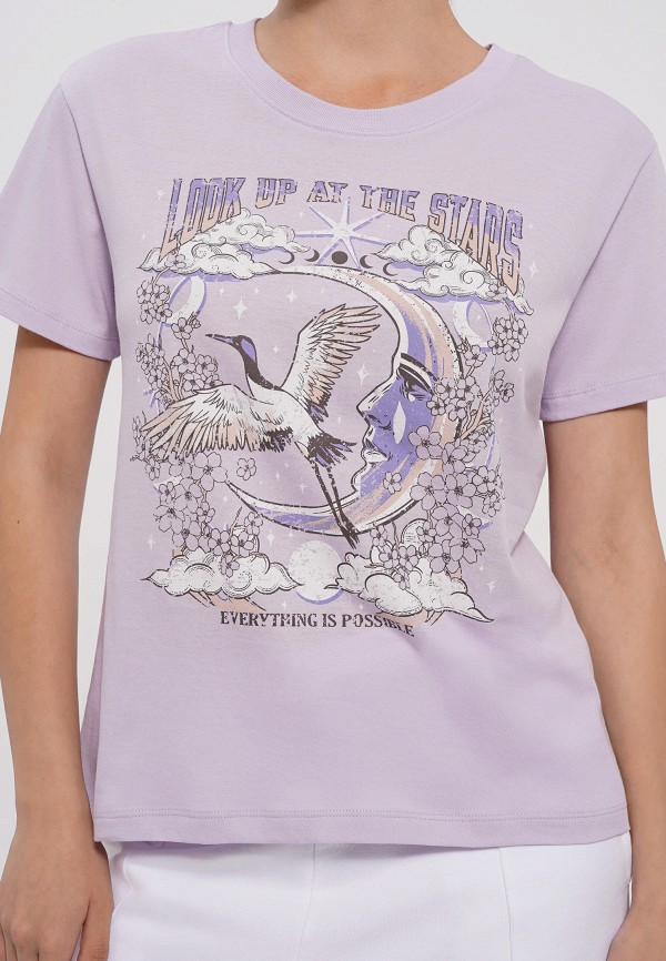 Футболка Твое фиолетовый, размер 50, фото 5