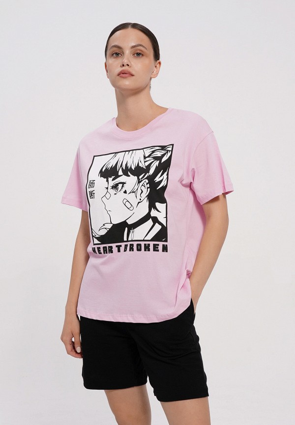 Футболка Твое розовый, размер 42, фото 4