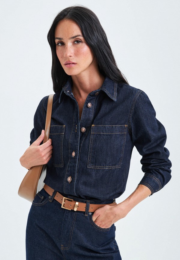 фото Рубашка джинсовая zarina