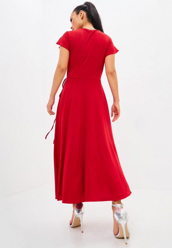 Платье Lacitta красный, размер 46, фото 2