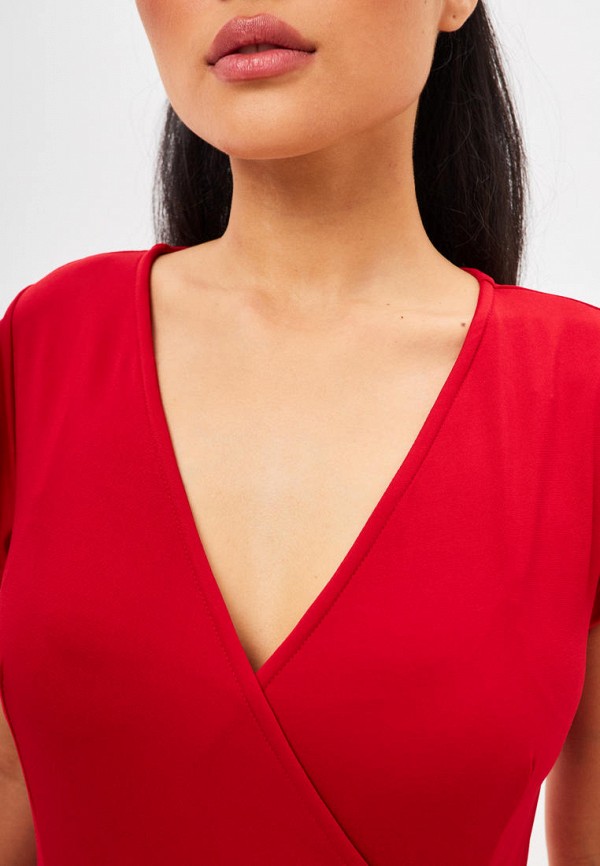 Платье Lacitta красный, размер 46, фото 4