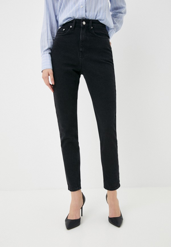 

Джинсы Zarina, Черный, mom fit