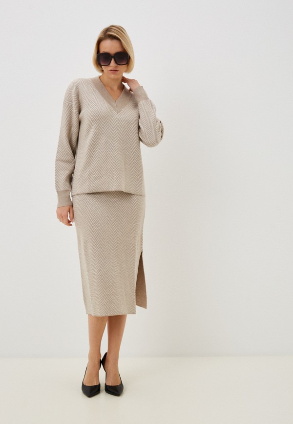 Пуловер Savage бежевый, размер 48, фото 2