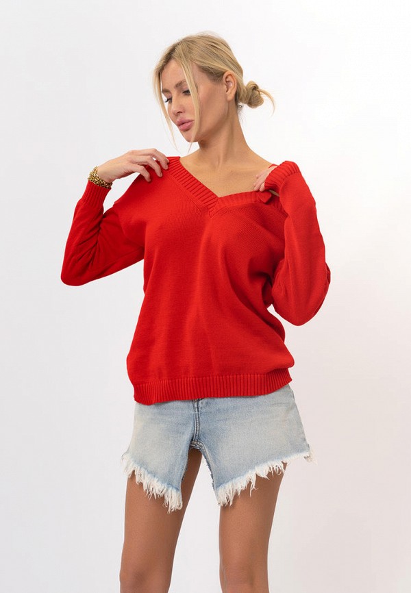 Пуловер Ptaxx цвет Красный  Фото 5