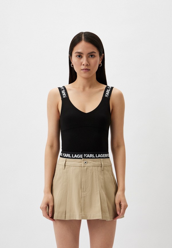

Майка Karl Lagerfeld Jeans, Черный