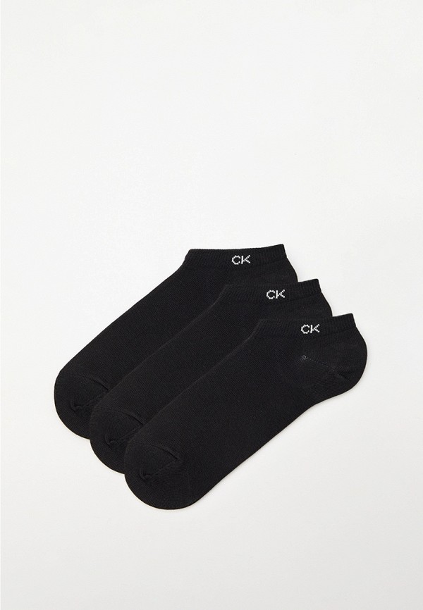 Носки 3 пары Calvin Klein цвет Черный 