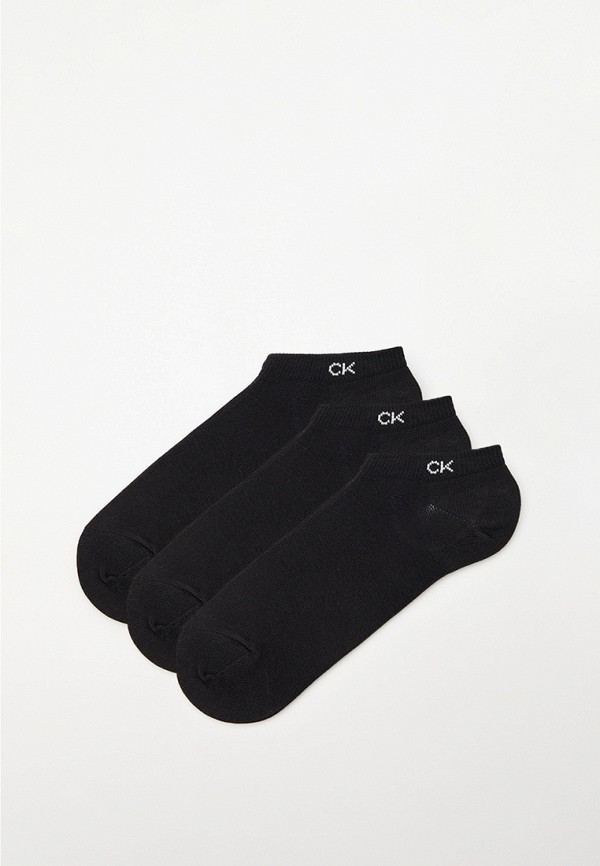 

Носки 3 пары Calvin Klein, Черный