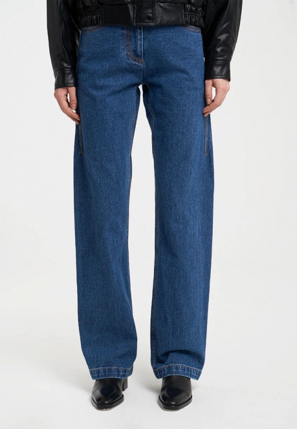 Джинсы Low Classic джинсы широкие low classic размер m голубой