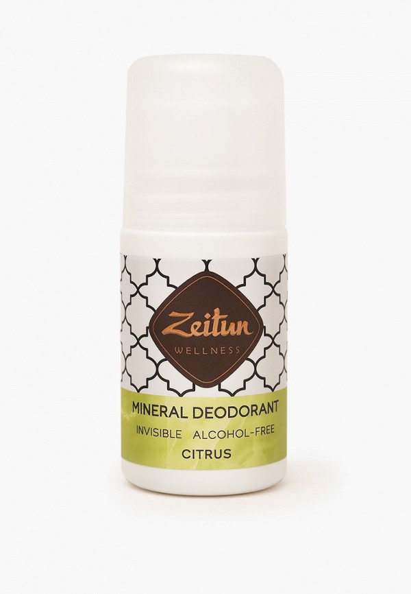 Дезодорант Zeitun минеральный, шариковый с ароматом Цитрус