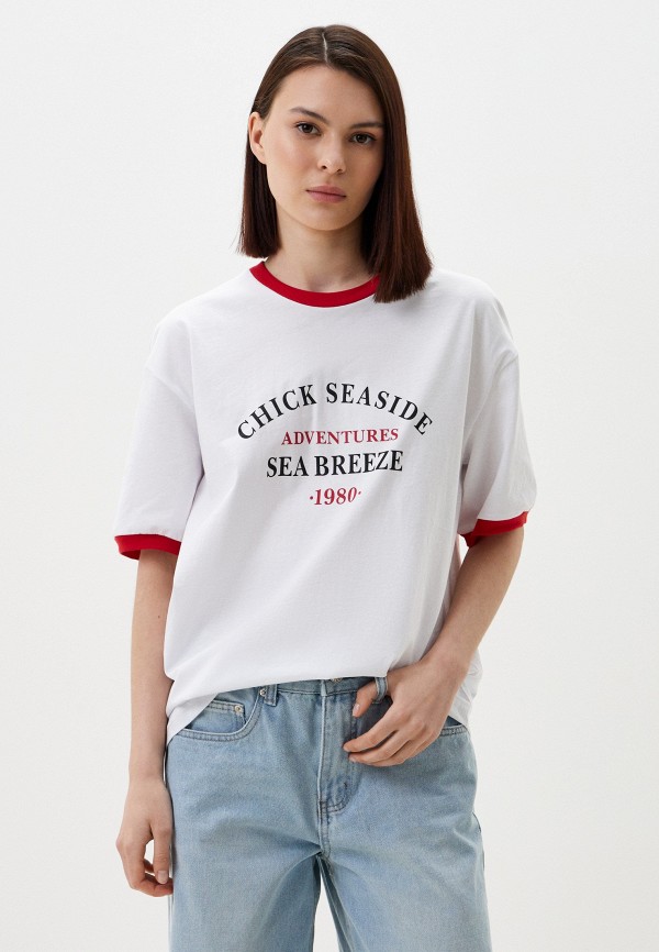 

Футболка Befree, Белый, Woman Mix&Match
