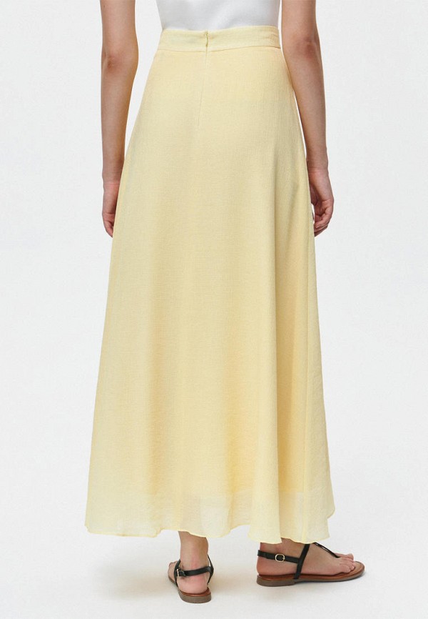 Юбка Charuel желтый, размер 44, фото 3