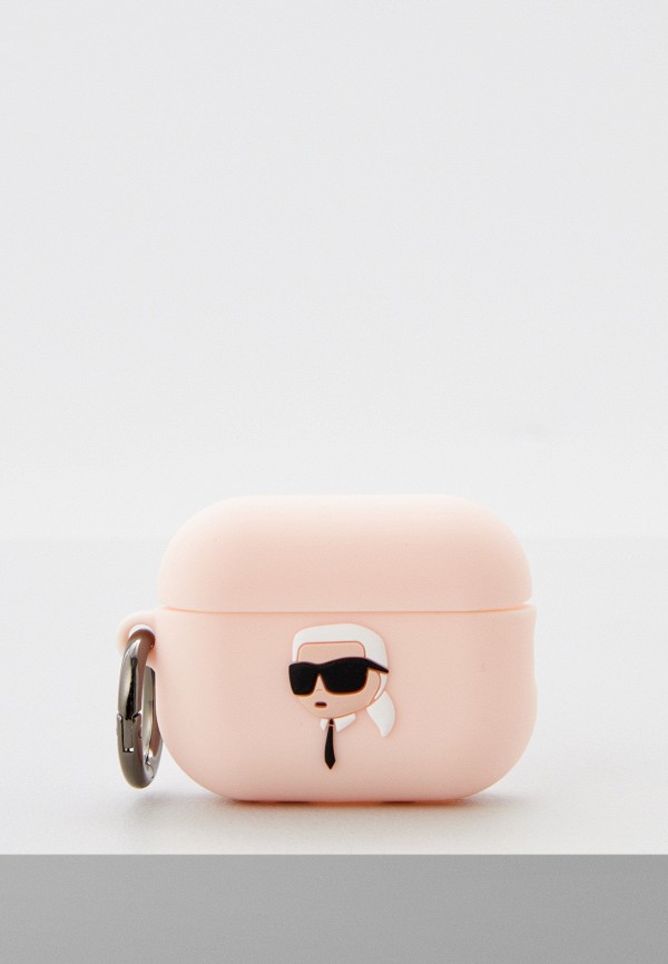 Чехол для наушников Karl Lagerfeld Airpods Pro 2 силиконовый Silicone