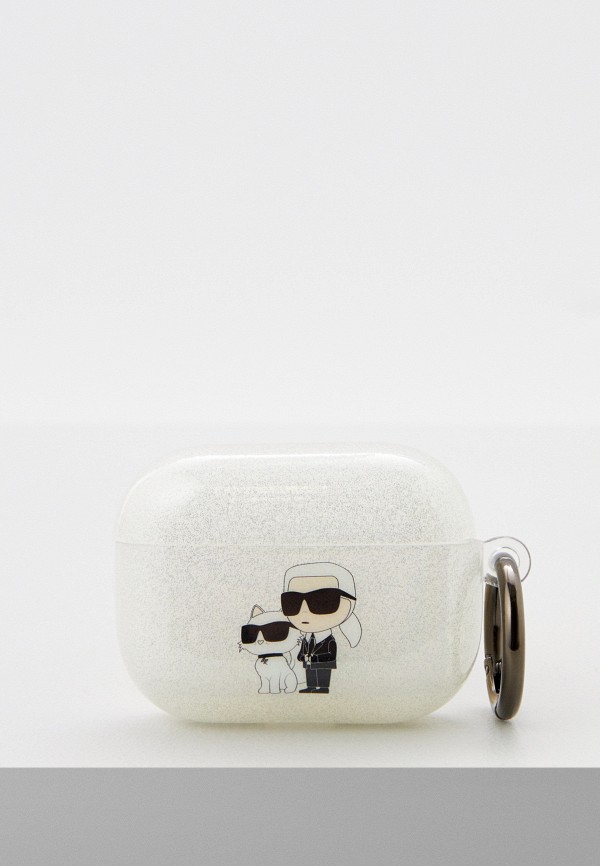 

Чехол для наушников Karl Lagerfeld, Прозрачный, Airpods Pro силиконовый TPU