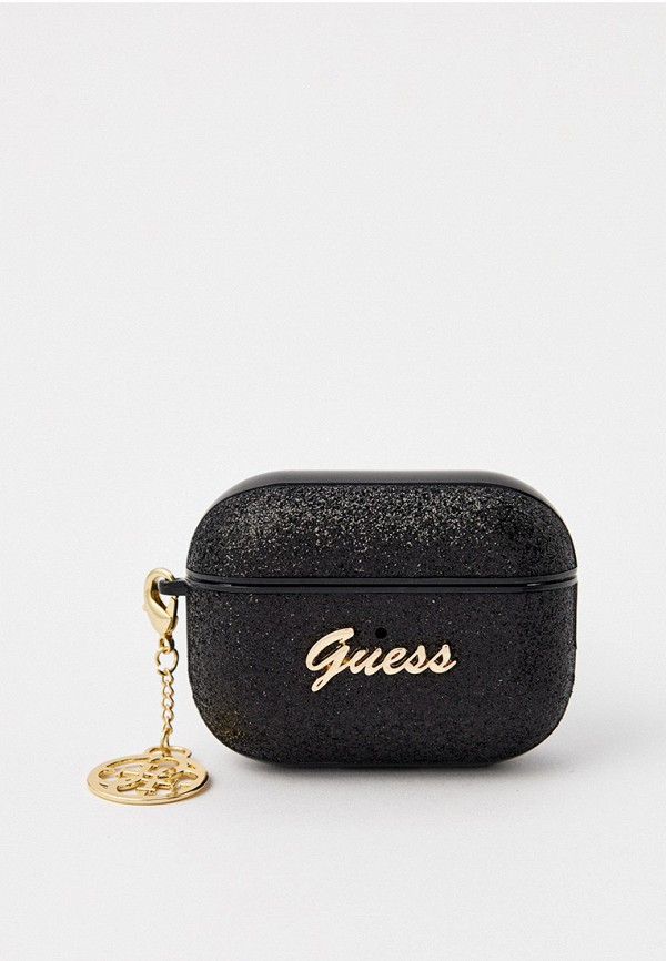 

Чехол для наушников Guess, Черный, Airpods Pro 2 с блестками Glitter flakes
