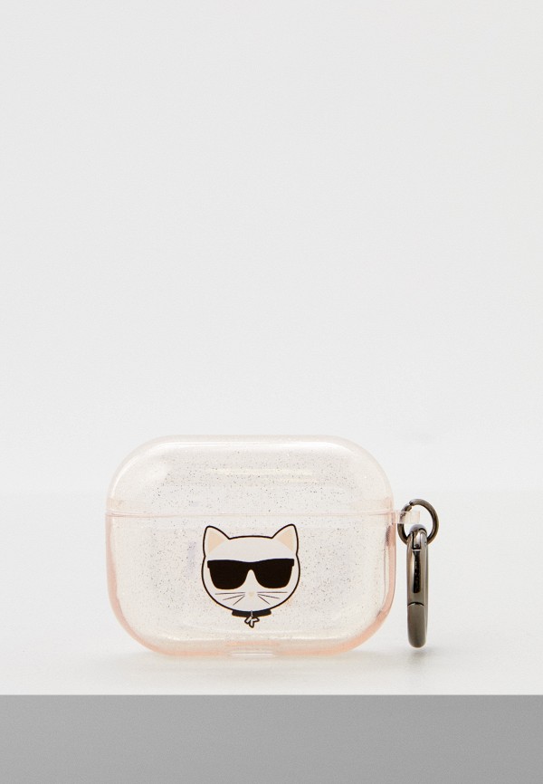 

Чехол для наушников Karl Lagerfeld, Золотой, Airpods Pro, силиконовый TPU