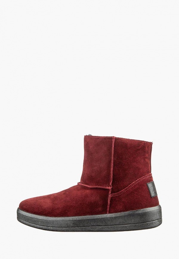 

Угги Casual, Бордовый