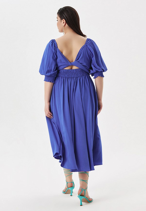 Платье Divno синий, размер 48, фото 3