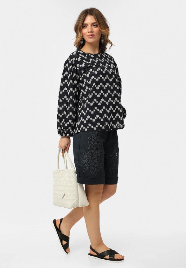 Блуза Lilly Bennet синий, размер 50, фото 2