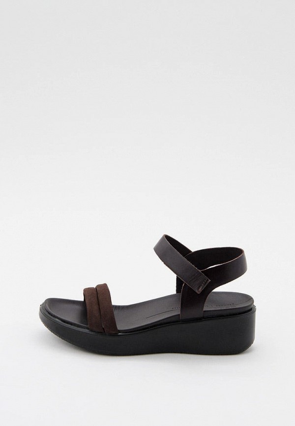 

Босоножки Ecco, Коричневый, FLOWT WEDGE LX