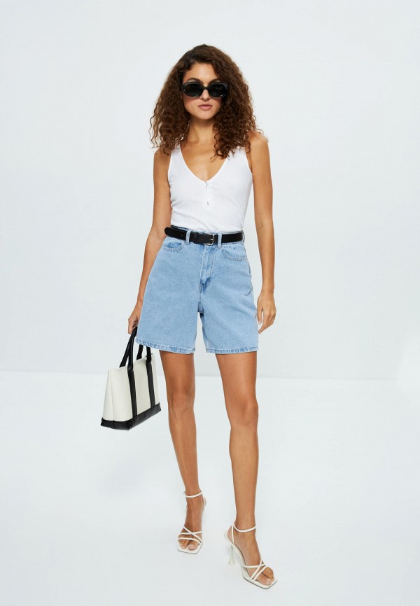 фото Шорты джинсовые zarina