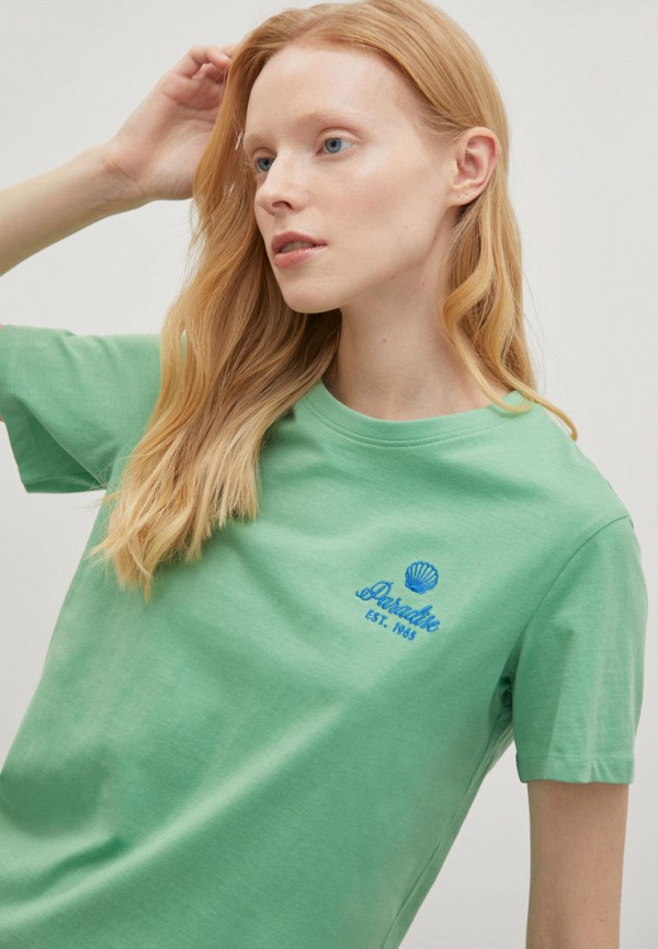 Футболка Finn Flare зеленый, размер 52, фото 5