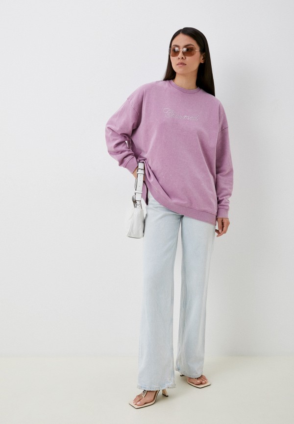 Свитшот Befree фиолетовый, размер 40, фото 2