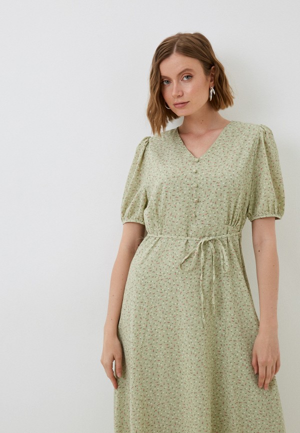 Платье Lulez зеленый, размер 42, фото 2