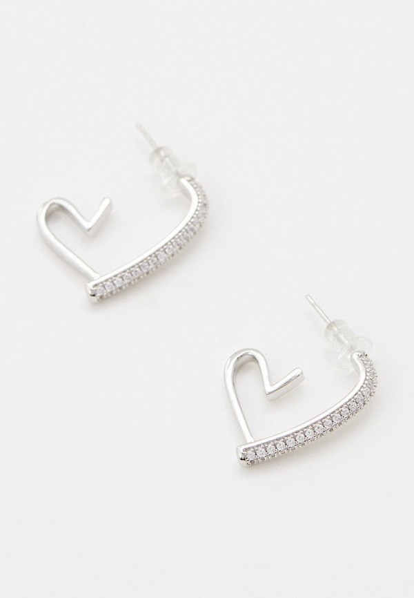 

Серьги Pabur, Серебряный, CURVE